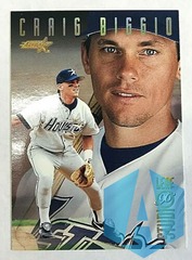 1996 Leaf Studio Gold Press Proof Craig Biggio #41 Astros